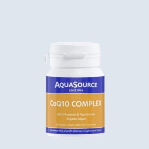 AquaSource Коензим Q10 комплекс (CoQ10) - 30 капсули